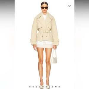 by Marianna Abbey Jacket in Beige